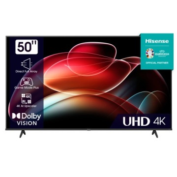 Светодиодный телевизор 50 дюймов Hisense 50A6K 4K UHD SmartTV VIDAA HDR10+ Wi-Fi, Bluetooth