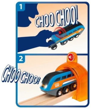 BRIO World Smart Tech Звуковой двигатель для записи и воспроизведения на батарейках