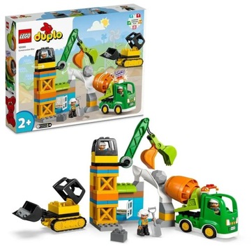 LEGO Duplo 10990 Строительная площадка Spych Бетономешалка Экскаватор-кран