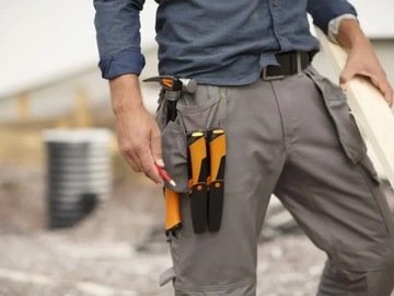 НОЖ ПЛОТНИКА С ЗАТОЧКОЙ FISKARS НОЖ
