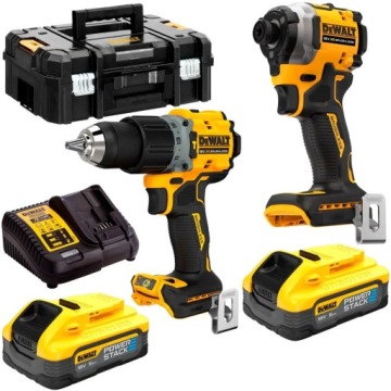 DEWALT.ZESTAW COMBO 18V DCD805 + DCF850 2x5,0Ah POWERSTACK DCK2050H2T