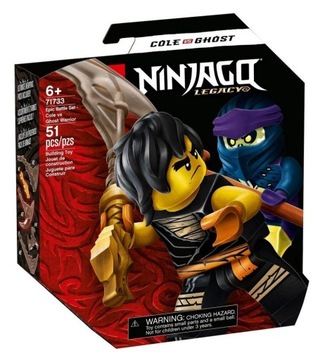 Набор LEGO Ninjago Epic Battle — Коул против воина-призрака 71733