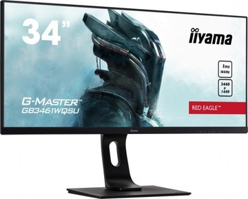 Светодиодный монитор iiyama G-Master 34 дюйма, 3440 x 1440 пикселей, IPS/PLS