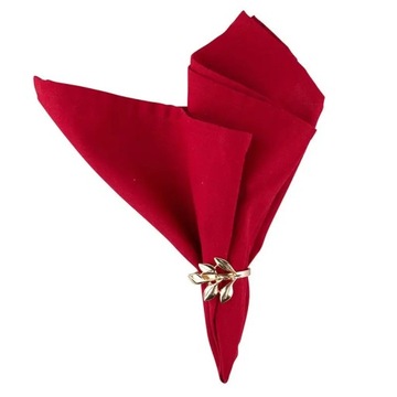 Кольца для салфеток из сусального золота, набор из 2 штук.