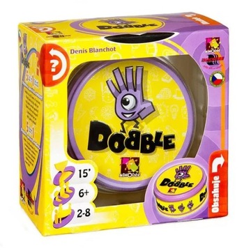 Карточная игра для семейной вечеринки Dobble Rebel