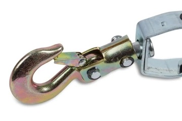 ЛЕБЕДКА, СТАЛЬНАЯ РУЧНАЯ ТАНОСНАЯ ЛЕБЕДКА, 4Т, 4000 КГ, 2 КРЮКА