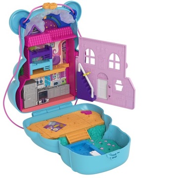 Кукла POLLY POCKET Компактная сумочка Мишка Тедди HGC39