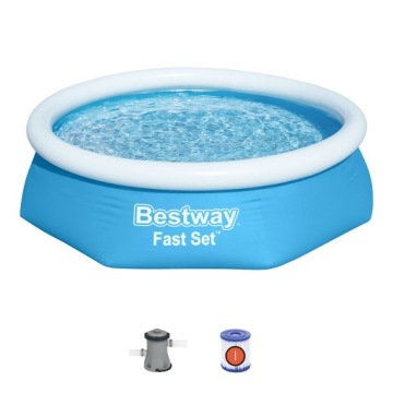Семейный расширительный бассейн для детей, 244х61см, насос Bestway, 9в1
