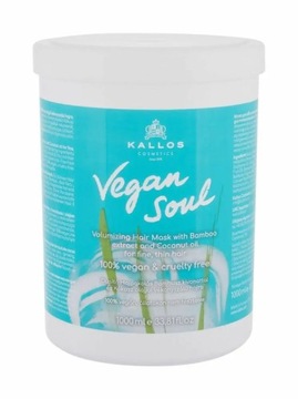 KALLOS KJMN Маска для волос Vegan SoulVolum 1000мл