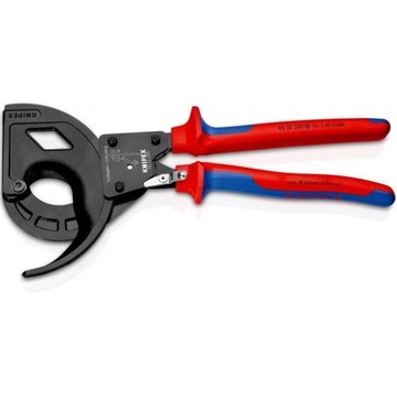 Ножницы для резки кабеля, 320 мм, с храповым механизмом, 95 32 320, KNIPEX