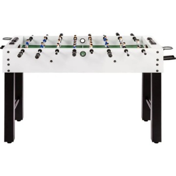 БЕЛЫЙ ФУТБОЛЬНЫЙ СТОЛ ТРАМБАМБУЛА ИГРАЮТ В ФУТБОЛ