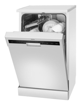 Отдельностоящая посудомоечная машина Amica DFM41E6QWN с половинной загрузкой, 45 см