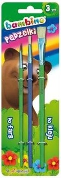Bambino Pędzelki 3 szt
