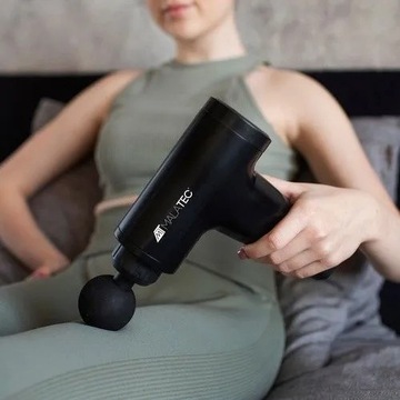 МАССАЖНЫЙ ПИСТОЛЕТ МАССАЖЕР ДЛЯ ТЕЛА МАССАЖНЫЙ ПИСТОЛЕТ PRO MALATEC STRONG + СОВЕТЫ