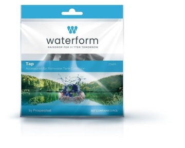 Prosperplast Cantap смеситель для дождевой воды, черный