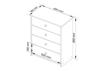 ОБУВНИК С ПОЛКАМИ РУБИН 66см ВЕНГЕ