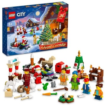 LEGO City 60352 Kalendarz adwentowy USZKODZONE OPAKOWANIE