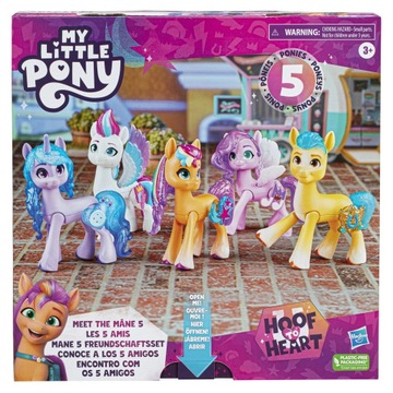 ИГРОВОЙ НАБОР ФИГУРОК MY LITTLE PONY, 5 ШТ. Санни Пипп Иззи Зипп Хитч
