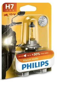 PHILIPS VISION MOTO +30% H7 12V 55W PX26D 1-SZT