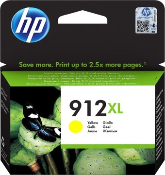 HP 912XL / 3YL83AE Желтые чернила ОРИГИНАЛ