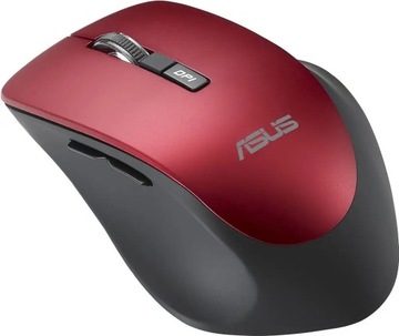 Myszka bezprzewodowa Asus WT425 czerwona z sensorem optycznym