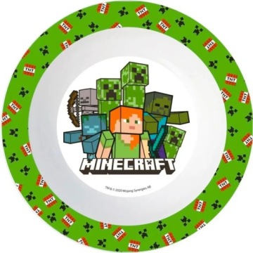 Тарілка глибока Minecraft Creeper micro