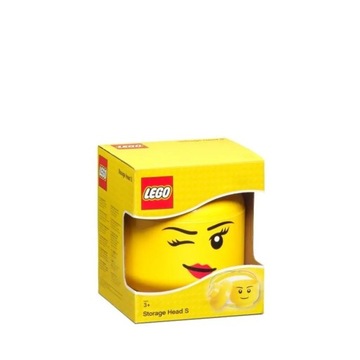 Lego Pojemnik na klocki ”S” głowa dziewczynka