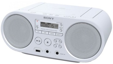 Радиоплеер Sony ZSPS50W, белый