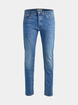 Jack&Jones Jeansy Tim 12146866 Niebieski Slim Fit