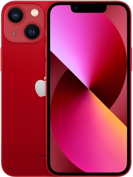 Telefon komórkowy Apple iPhone 13 mini 512GB czerwony zaplombowany PL