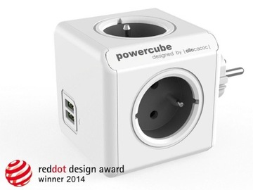 USB-разветвитель электрических розеток PowerCube