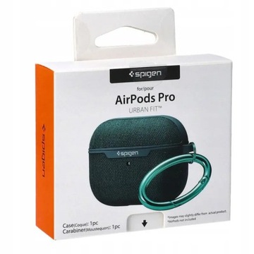 ЧЕХОЛ ДЛЯ AIRPODS PRO 1/2 SPIGEN CASE URBAN FIT GREEN - зеленый