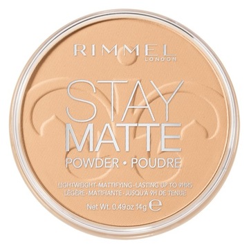 Прессованная пудра Rimmel Stay Matte 006 Warm Beige 14
