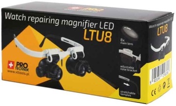 ЛУПА СО СВЕТОДИОДНОЙ ПОДСВЕТКОЙ 23Х 8Х КОСМЕТИЧЕСКИЙ СЕРВИС