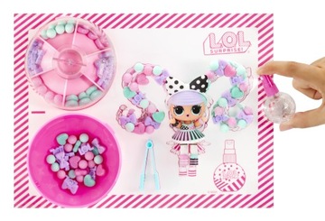 LOL SURPRISE HAIR BEADS ШАР-КУКЛА С БУСАМИ