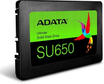 Твердотельный накопитель Adata Ultimate SU650, 240 ГБ, 2,5 дюйма, SATA III