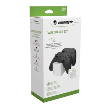 Snakebyte Twin Charge: зарядное устройство SX для планшетов Xbox Series S/X + 2 аккумулятора