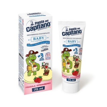 Baby Captain зубна паста для дітей 3+ Полуниця 75 мл Фото !!!