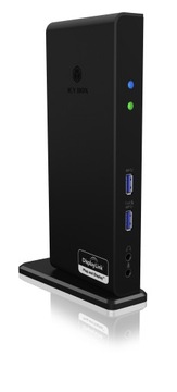 Док-станция IcyBox IB-DK2251AC для ноутбука DisplayLink, 2 x HDMI
