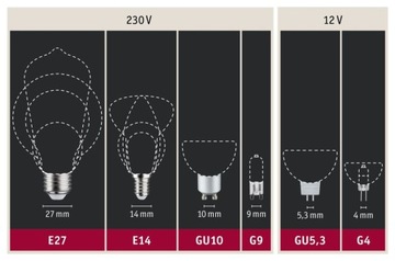 Светодиодный источник света для растений R50 E14 4Вт 1300К 100лм 230В серебристый