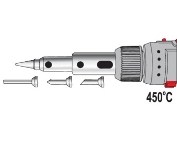 ГАЗОВЫЙ ПАЯЛОК YATO 3 В 1 + АКСЕССУАРЫ YT-36706