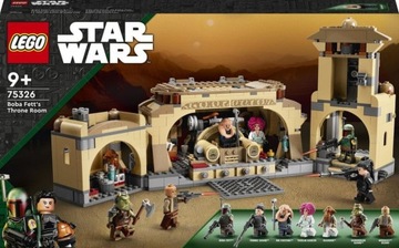 LEGO Star Wars 75326 Sala tronowa Boby Fetta