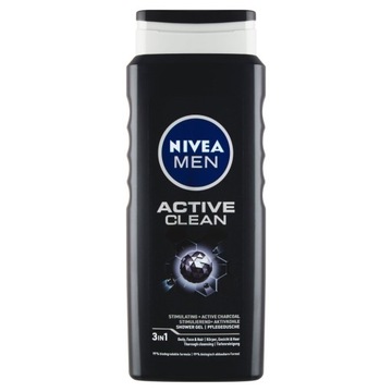 NIVEA MEN ŻEL 500ML ACTIVE CLEAN