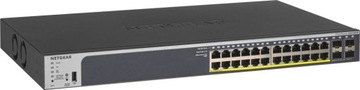 Inteligentny przełącznik NETGEAR GS728TPP 24xGbE PoE 4xSFP (GS728TPP-200EUS)