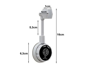 ДЕРЖАТЕЛЬ ПРИСОСКИ ДЛЯ ДУШЕВОГО РУЧКИ