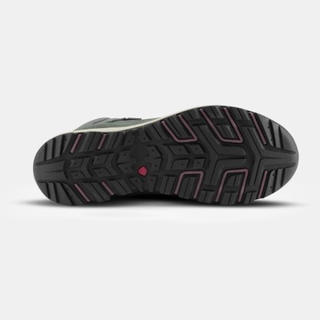 Женская туристическая обувь Quechua NH500 Mid Waterpronation Leather