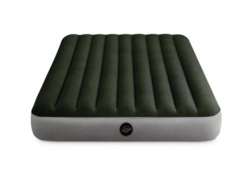 Надувной матрас двуспальная кровать с насосом 203x152x25 Intex 64109