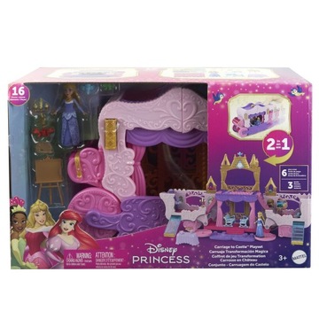 Disney Ksiezniczka Karoca-zamek 2w1 Hwx17 Wb2