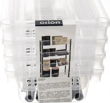 Полка-органайзер, шкаф, 4-х ярусная кухонная корзина