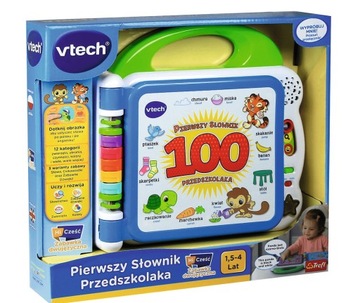 VTech Pierwszy Słownik Przedszkolaka Zabawka edukacyjna Książeczka 61090